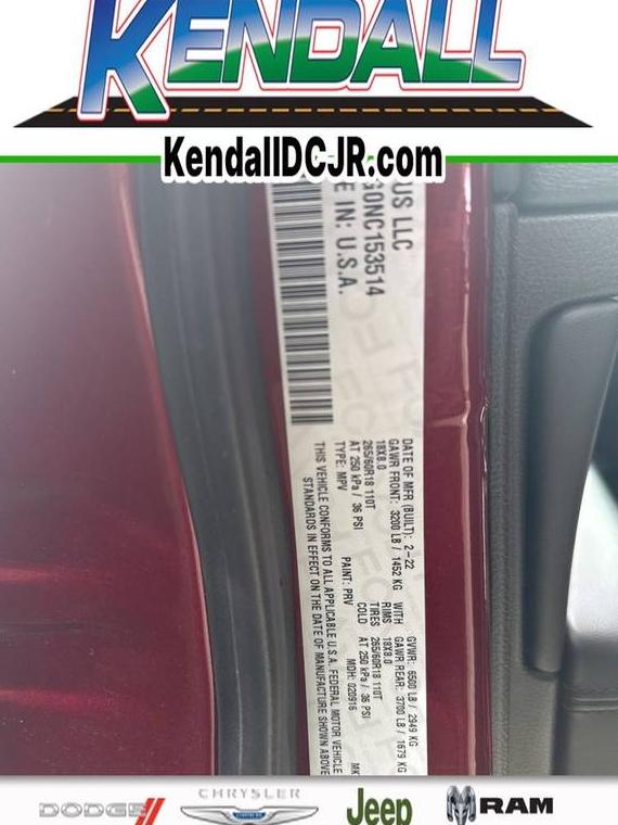 JEEP GRAND CHEROKEE 2022 1C4RJEAG0NC153514 image